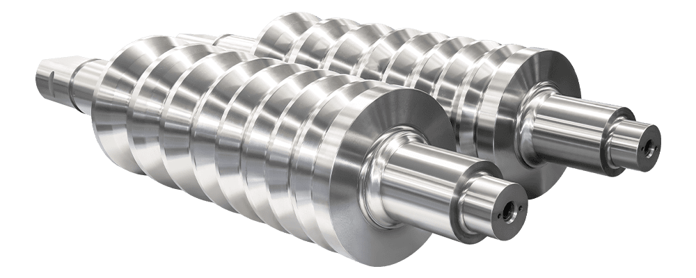Rouleaux d'acier semi-rapides (S-HSS) pour rouleaux de travail à chaud