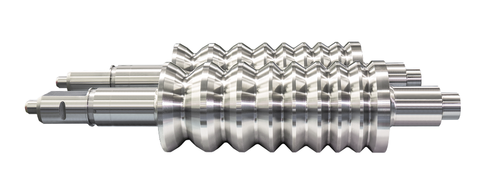Rouleaux en acier moulé allié 70II (AS70II) pour broyeurs d'ébauche