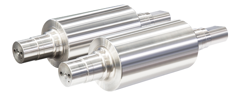 Rouleaux en acier moulé en alliage 75I (AS75I) pour usines de floraison et de brames